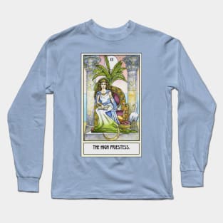 The High Priestess - Card Long Sleeve T-Shirt